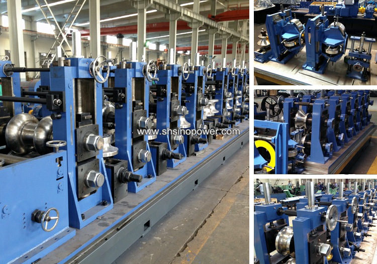 SP165 steel pipe manufacturing machine process_Sino PowerSteel Pipe